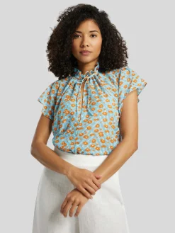 Kurzarmbluse KAROOKH