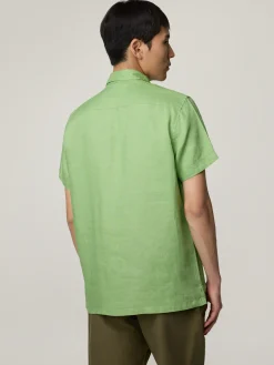 Kurzarmhemd aus Leinen