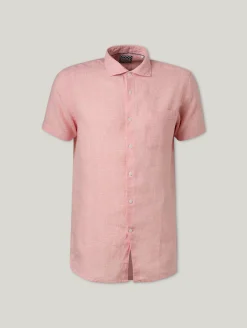 Kurzarmhemd aus Leinen