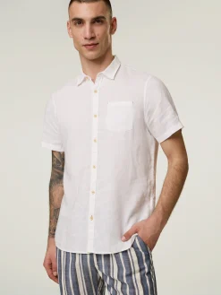 Kurzarmhemd aus Leinen