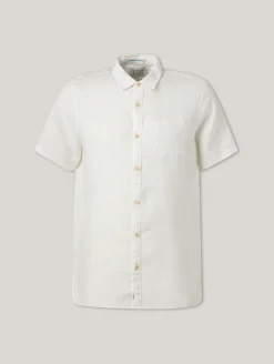 Kurzarmhemd aus Leinen