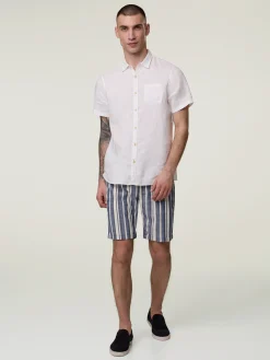 Kurzarmhemd aus Leinen