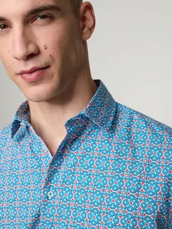 Kurzarmhemd im Custom Fit