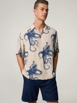 Kurzarmhemd im Loose Fit