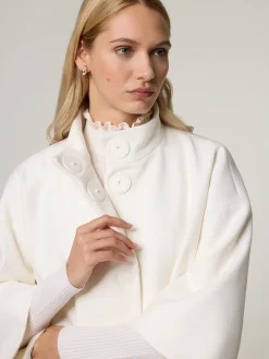 Kurze Jacke mit Wolle