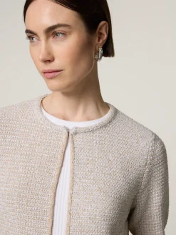 Kurze Strickjacke