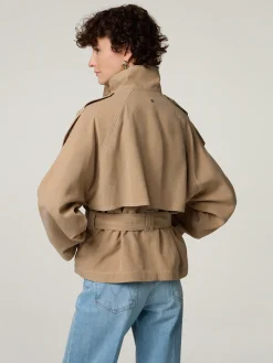 Kurze Trenchjacke ACLARA