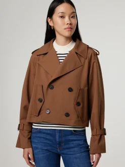 Kurze Trenchjacke OPUSSUM