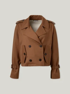 Kurze Trenchjacke OPUSSUM