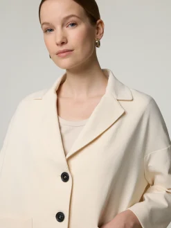 Kurzer Blazer aus Jersey