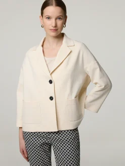 Kurzer Blazer aus Jersey