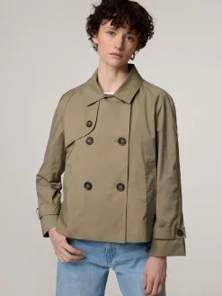 Kurzer Trenchcoat