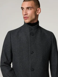 Kurzmantel mit Wolle MINTRAX