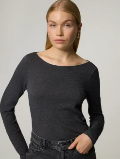 Langarmshirt aus Baumwolle