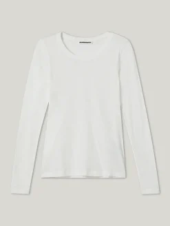 Langarmshirt aus Baumwolle