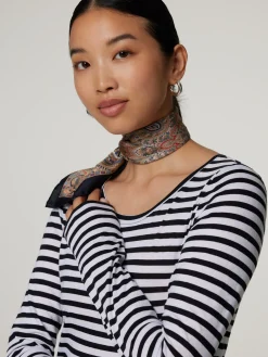 Langarmshirt aus Baumwolle