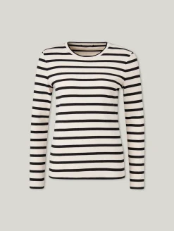 Langarmshirt aus Baumwolle