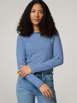 Langarmshirt aus Baumwolle