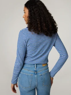 Langarmshirt aus Baumwolle