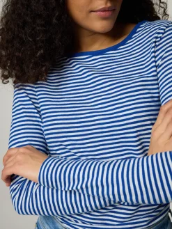 Langarmshirt aus Baumwolle