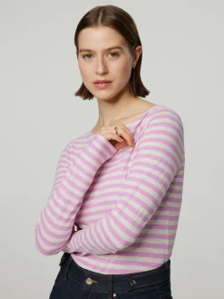 Langarmshirt aus Baumwolle