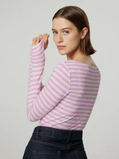 Langarmshirt aus Baumwolle