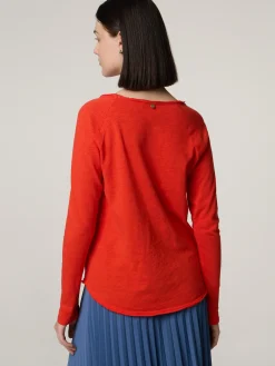 Langarmshirt aus Bio Baumwolle