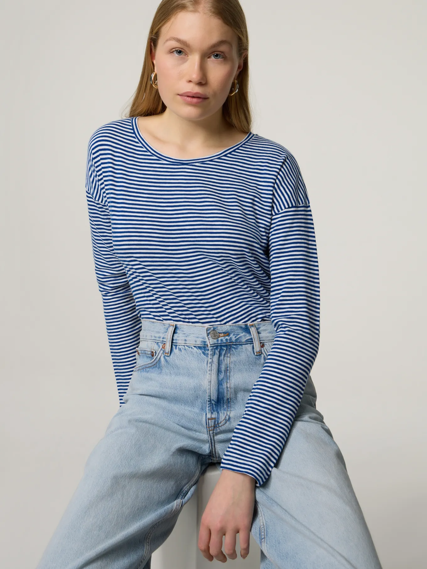 Langarmshirt aus Bio-Baumwolle