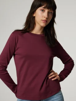 Langarmshirt aus Jersey