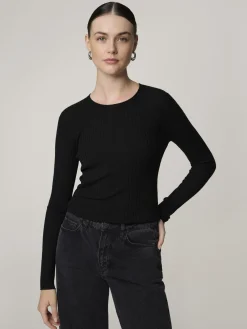 Langarmshirt aus Merinowolle