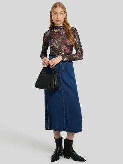 Langarmshirt aus Mesh