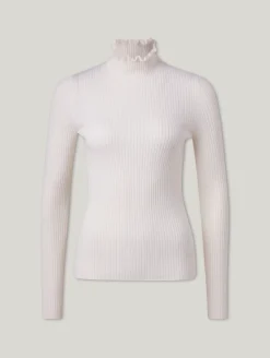 Langarmshirt aus Schurwolle