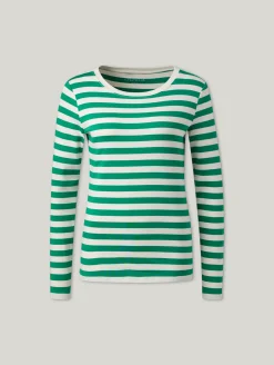 Langarmshirt mit Baumwolle