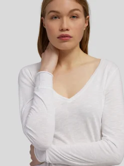 Langarmshirt mit Baumwolle