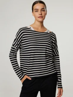 Langarmshirt mit Kaschmir