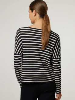 Langarmshirt mit Kaschmir