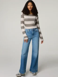 Langarmshirt mit Kaschmir