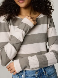 Langarmshirt mit Kaschmir