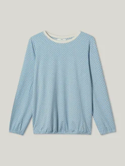 Langarmshirt mit Muster CAREN