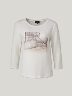 Langarmshirt mit Pailletten