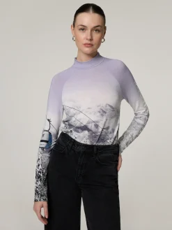 Langarmshirt mit Print