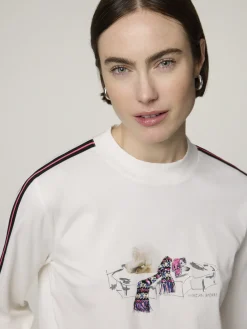 Langarmshirt mit Print