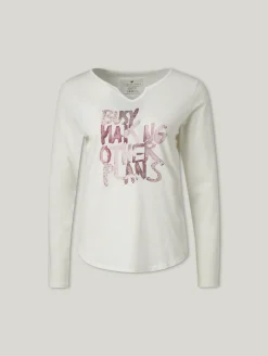 Langarmshirt mit Print