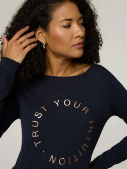 Langarmshirt mit Print