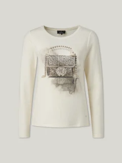 Langarmshirt mit Print