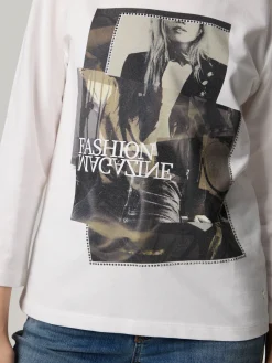 Langarmshirt mit Print