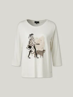 Langarmshirt mit Print