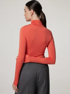 Langarmshirt mit Rollkragen