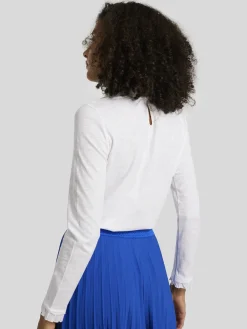 Langarmshirt mit Rüschen