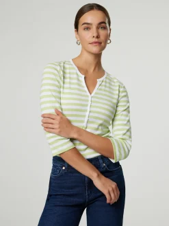 Langarmshirt mit Streifen